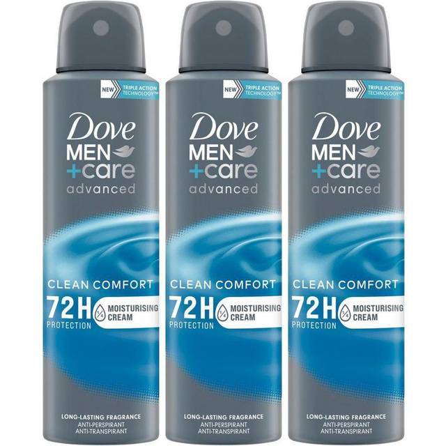 Dove Men+Care Advanced Antiperspirant Deodorant Aerosol Clean Comfort 150 ml