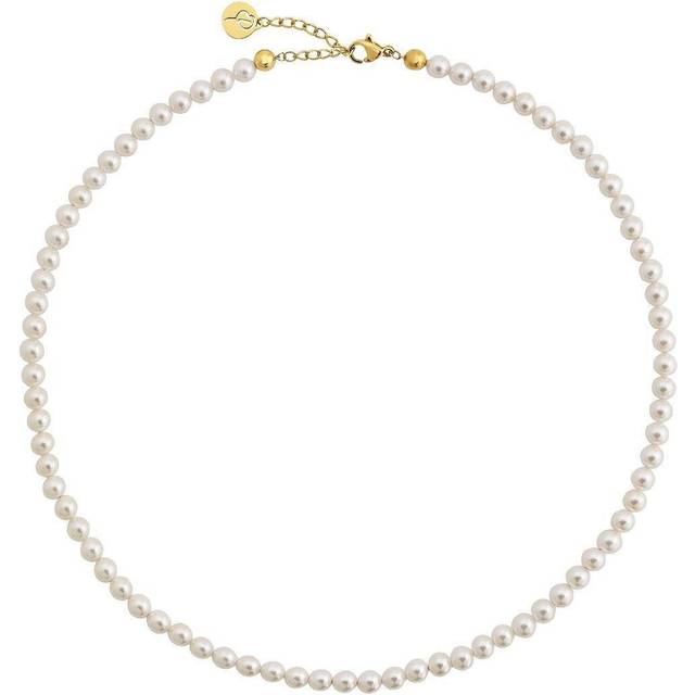 Pärlhalsband lilian necklace multi m pärlor