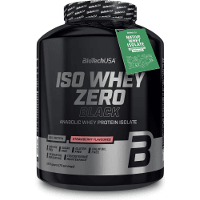 BioTechUSA Iso Whey Zero BLACK, 2270 g (Strawberry)