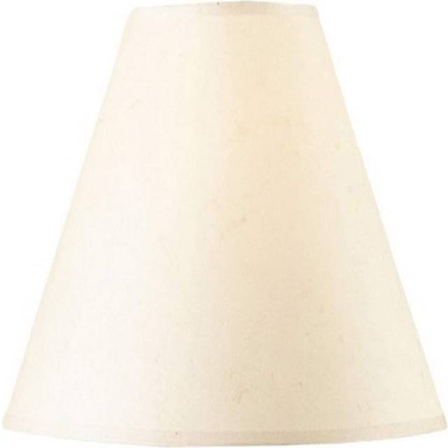 Cal LightingSH-1024-OW Round Paper Lamp Shade - Off White