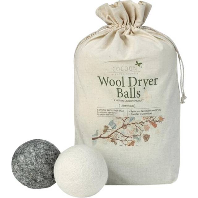 Cocoon Organic Laundry ullbollar - 6 st