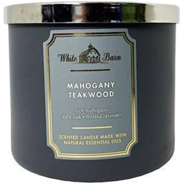 White Barn Candle Bath & Body Works White Barn 3-Wick Candle Mahogany Teakwood