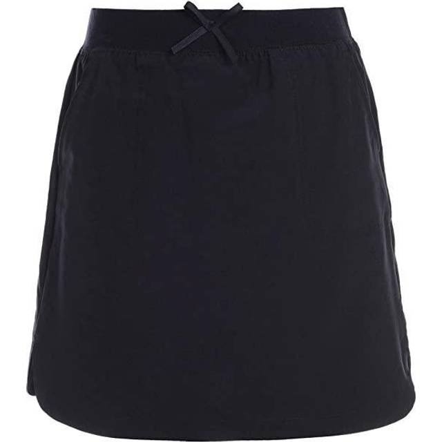 Nautica Girls' Little School Uniform Performance Scooter Skirt with Undershorts  Pull-on  Knit Waistband & Functional Pockets  Navy  6X