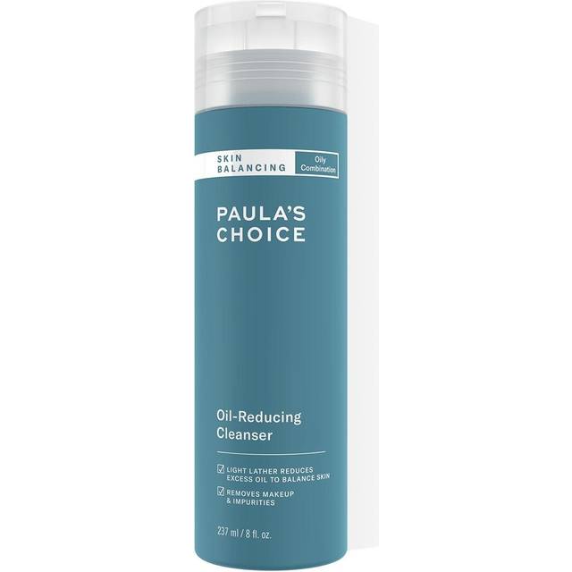 Paula's Choice SKIN BALANCING Skummande Ansiktsrengöringr - Tar bort Makeup och Överflödig Olja - Bekämpar Akne och Pormaskar - med Aloe Vera - Baland till Fet Hud - 237 ml