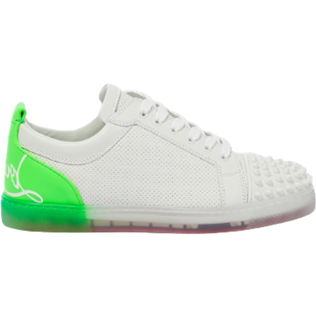 Christian Louboutin Louis Junior Spikes sneakers - white (UK 9)