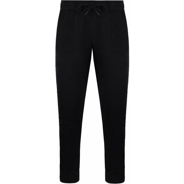 Criminal damage reverse loopback mens black track pants