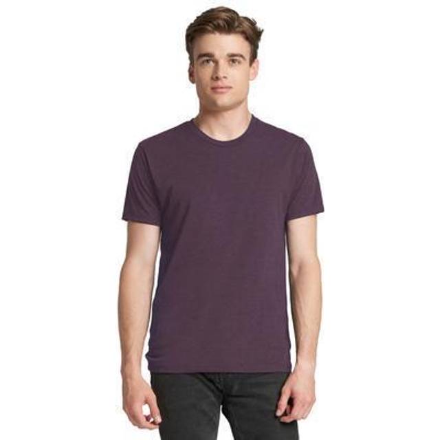 Next Level 6010 Men's Tri-Blend Crew Tee - Small - Vintage Purple