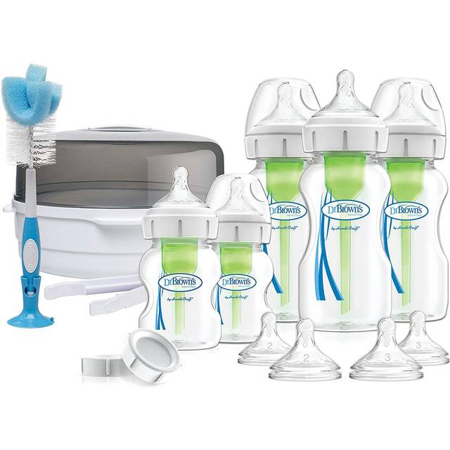 Dr Browns DBAC167 Options Bottle and Steriliser Gift Set - White, White