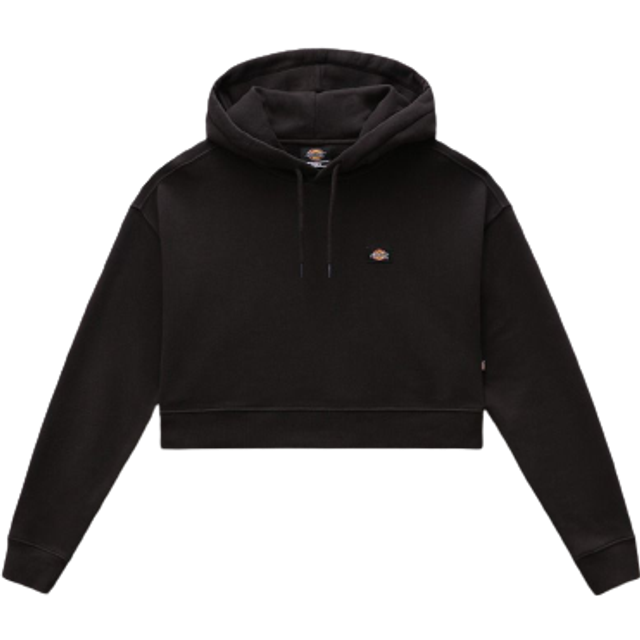 Dickies Oakport Cropped Hoodie Woman Black Size XS