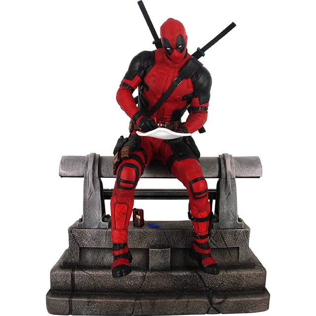 Marvel Premier Collection Deadpool Movie Version Statue  Multicolor
