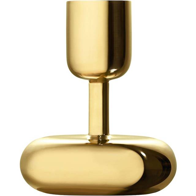 Iittala - Nappula Ljusstake 107 Mm - Mörkgrå