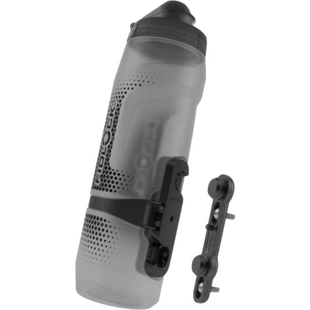 Fidlock Twist Bottle 800 Compact + Bike Base - Smoke - Grey