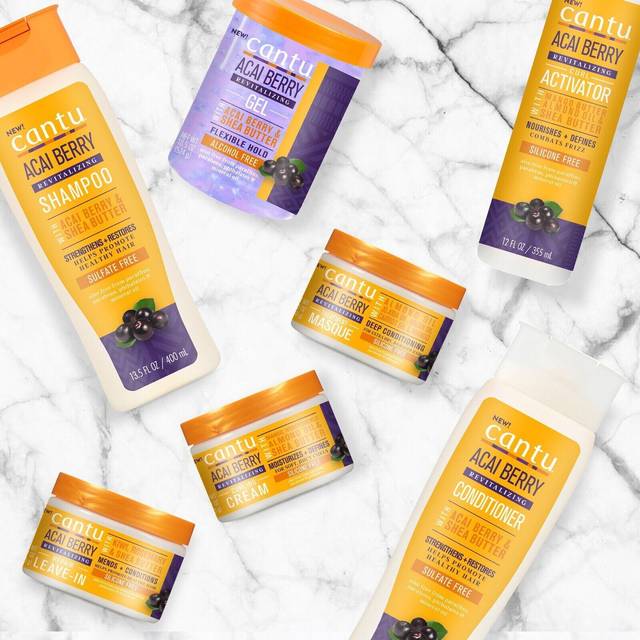 Cantu Acai Berry & Shea Butter Revitalising Shampoo 400ml