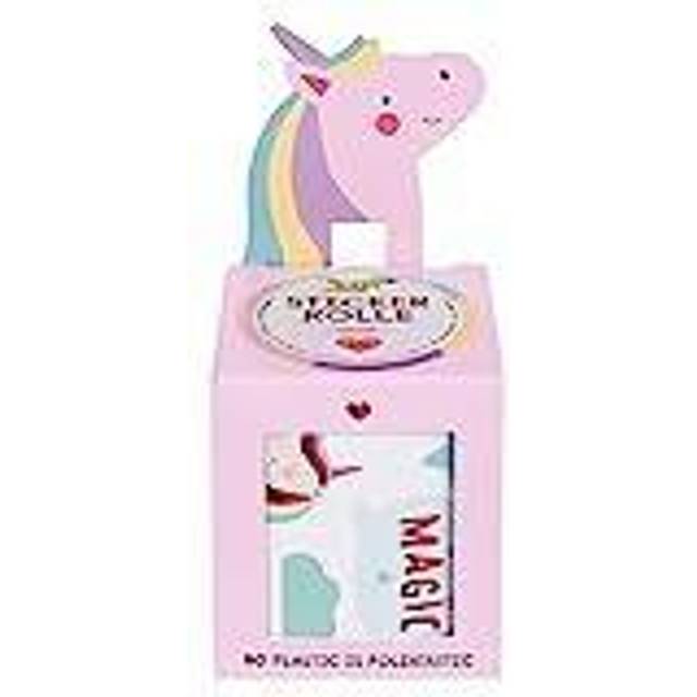 Sticker on roll Unicorn