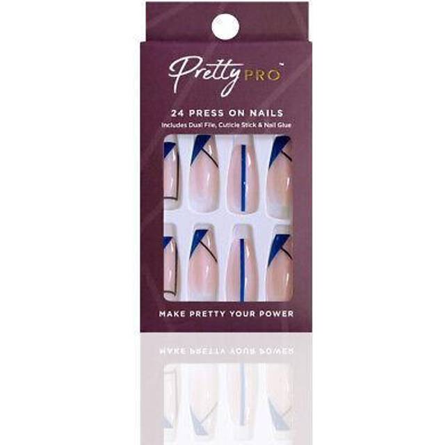 Pretty Pro Reusable Press On False Nails - We Mermaid For Each Other (