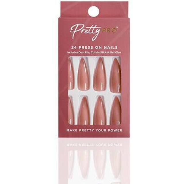 Pretty Pro Reusable Press On False Nails - It&apos;s Been A Long Day (