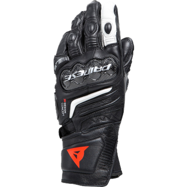 Dainese Carbon 4 Long Ladies Motorcycle Gloves, black-white, Size XS for Women