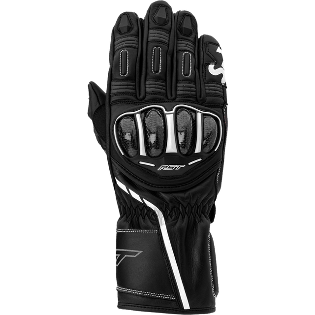RST S-1, gloves , color: Black/White , size: 11