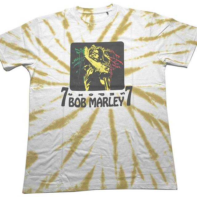 Bob marley unisex t-shirt: 77 (wash collection) (x-large)