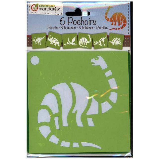 Stencil Set - Dinosaurs
