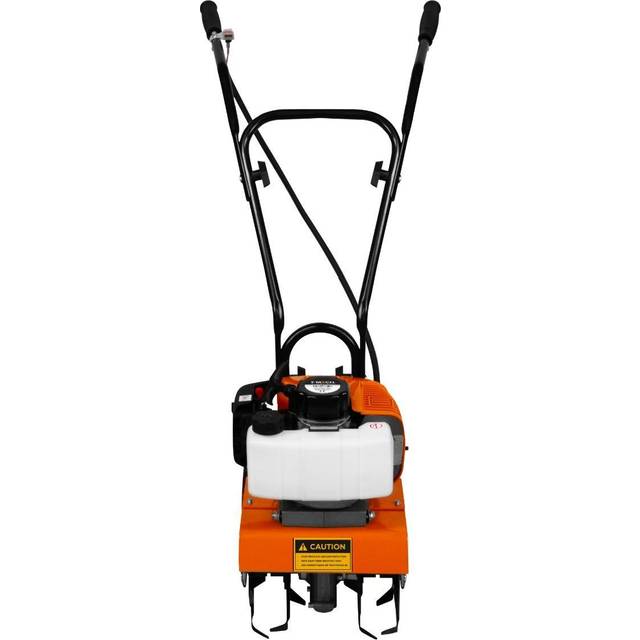 T-Mech 52cc Petrol Garden Tiller, Black