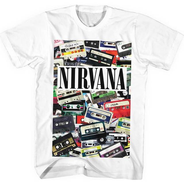 Nirvana Kurt Cobain Bleach Nevermind In Utero Official Unisex T-shirt