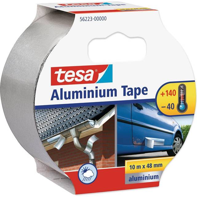 Tesa Aluminium self-adhesive 10Âm x 50Âmm, Silver