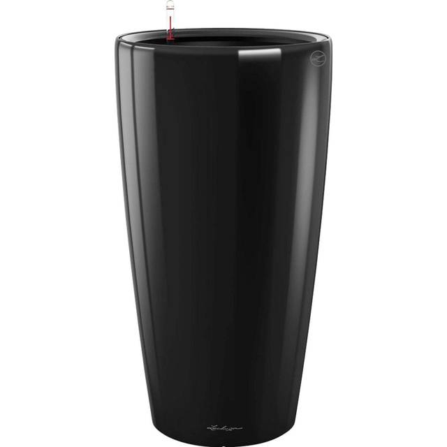 Rondo Plastic Self-Watering Plant Pot - Black (56 cm H x 32 cm W x 32 cm D)