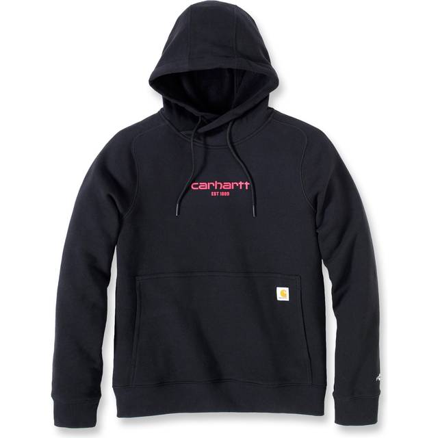 Carhartt Women's Force Lightweight Sweatshirt Munkjacka Dam Storlek L Färg svart