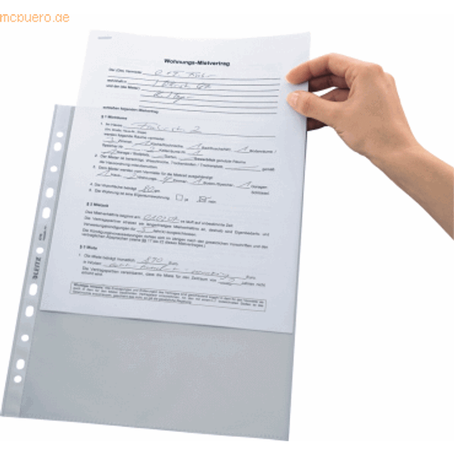 Leitz Pocket (Standard, A4ÂPolypropylene Transparent Pack of 15)
