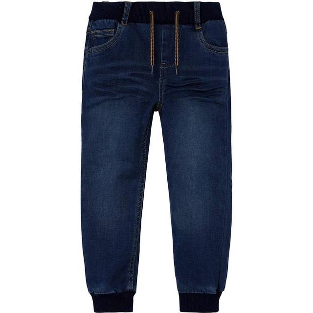 NAME IT Boy's NMMBEN Shaped Round Jeans 1132-TO NOOS jeansbyxor, mörkblå denim, 98, Mörkblå denim, 98 cm