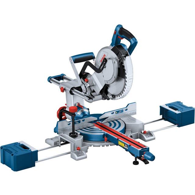 Bosch - gcm 18V-254 d biturbo 18v Cordless 12'' 305mm Mitre Saw Double Bevel +Laser