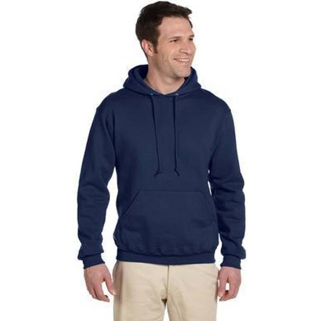 Adult Super Sweats NuBlend Fleece Pullover Hooded Sweatshirt  TRUE RED  SD0102HI3U47