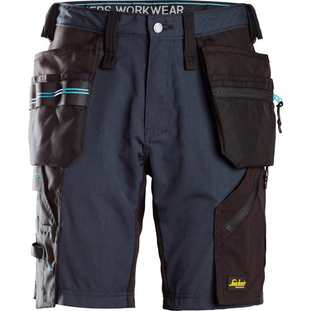 Snickers Workwear 6110 LiteWork Arbetsshorts marinblå/svart Marinblå/Svart