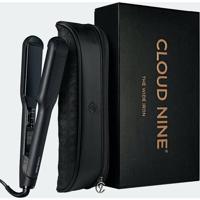 Cloud Nine The Wide Iron Hair Straightener Set - Black