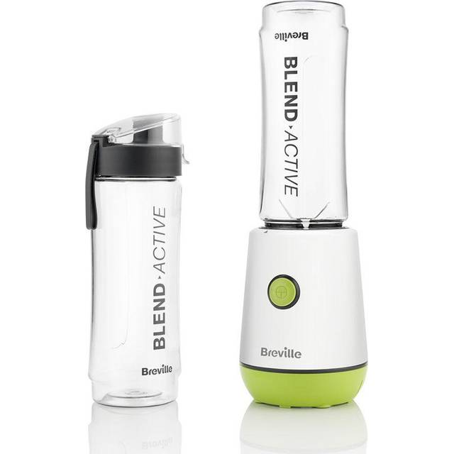 BREVILLE Active VBL246 Blender - Green & White, White,Green