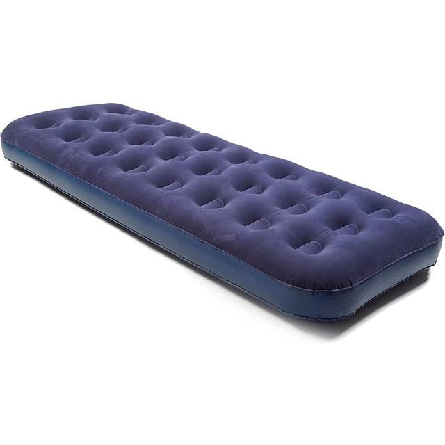 Flocked Airbed Single, Navy - One Size
