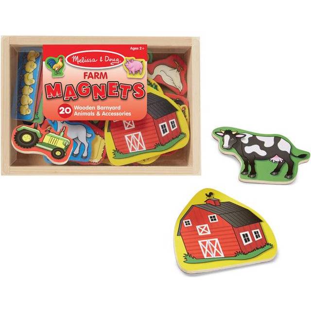 Melissa & Doug Wooden Magnet Farm