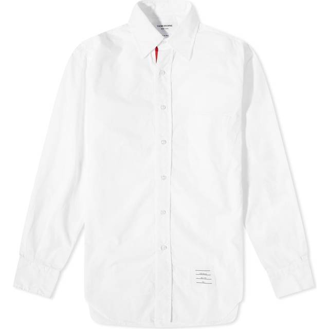 Thom Browne Men's Cotton Shirt in White | Size 2 | MWL010E03113 Color 100 Color WHITE (2)