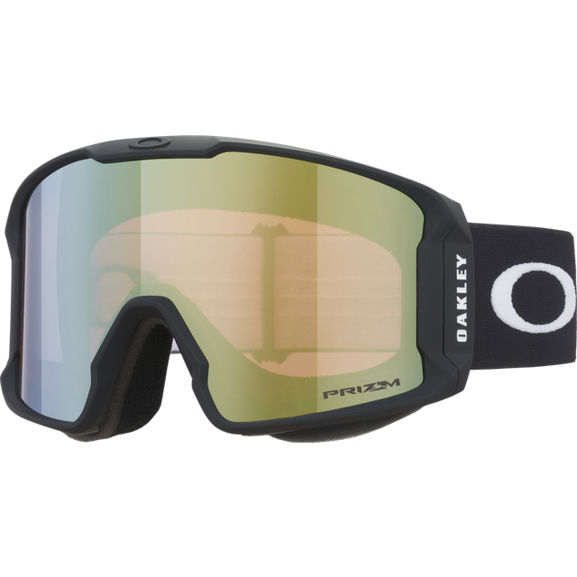 Oakley Line Miner L Matte Black/Prizm Sage Gold Iridium, Matte Black w/ Prizm Sage Gold, OneSize