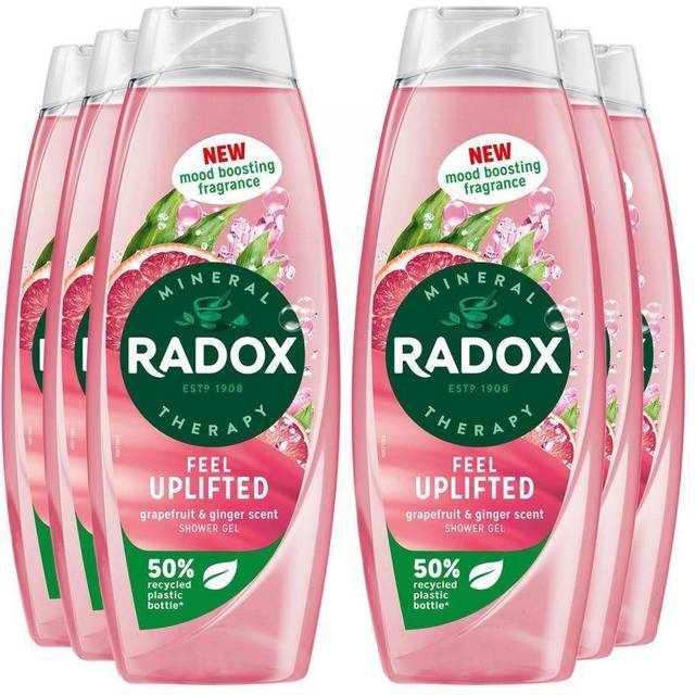 'Shower Gel' Feel Uplifted With Grapefruit & Ginger Scent, 3x 675 ml - Pink - One Size