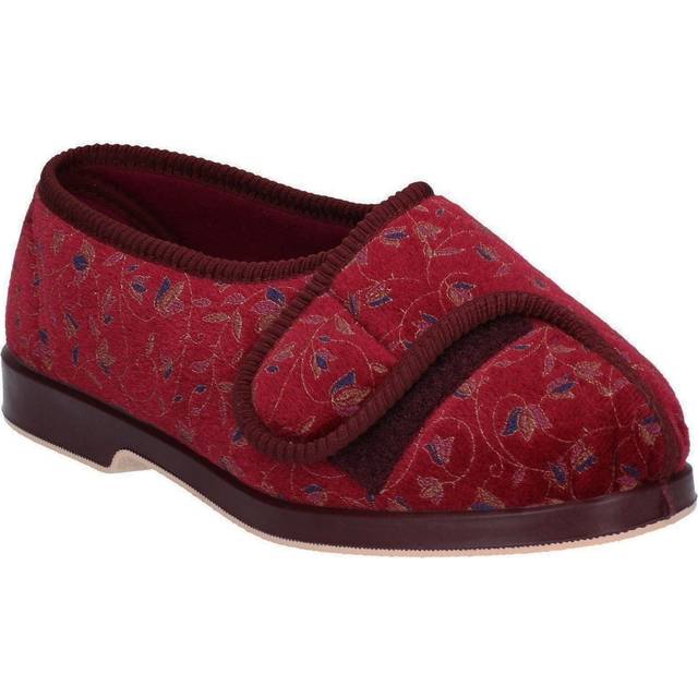 Gbs Nola Womens (Extra Wide) | Slippers  | Wine  | UK Size 6