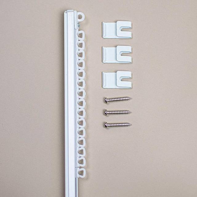 Gardinskena Hasta U-Skena Aluminium 150 Cm