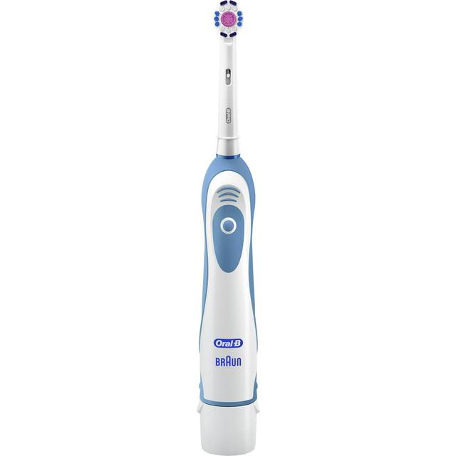 Oral-B  3D White  Pro 100  Battery Powered Toothbrush  White  1 Toothbrush