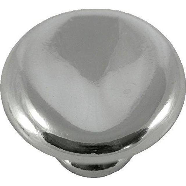 "MNG Hardware 16414 Thumbprint Potato Knobs  1-1/2""""  Polished Nickel"