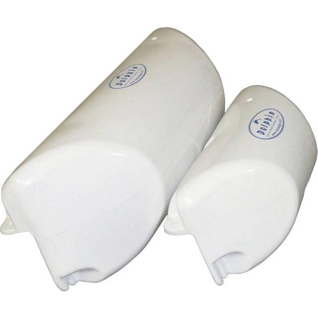 Dock Edge Dolphin Dockside Bumper 8.5 X 24 White