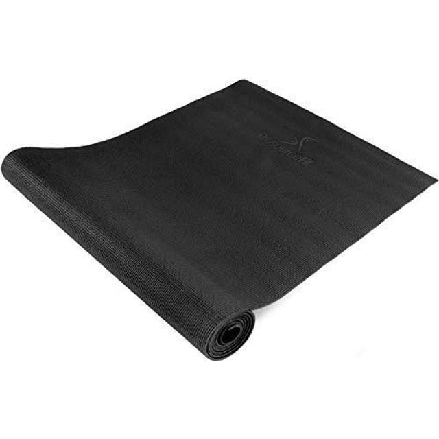 Classic Yoga Mat 1/8â (3mm) Thick, Extra Long 72-Inch Lightweight Fitness Mat with Non-Slip Grip for Yoga, Pilates, Exercise