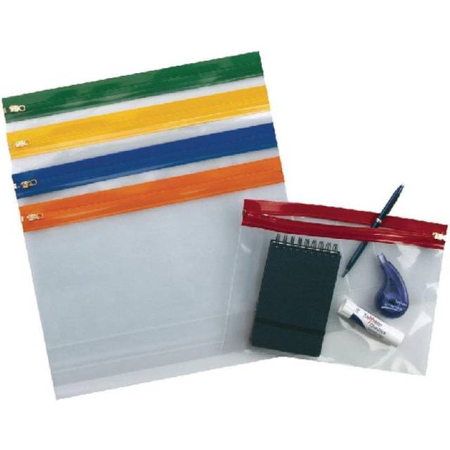 Snopake 12823 Zippa-bag A3 Assorted Pack 25