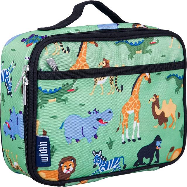 Wildkin Kids Insulated Lunch Box Bag for Boys & Girls Reusable Kids Lunch Box is Perfect for Early Elementary Daycare School Travel Ideal for Hot or C