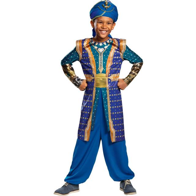 Disney Aladdin Live Action Boys Genie Costume - Blue&#47;Purple (3T/4T)